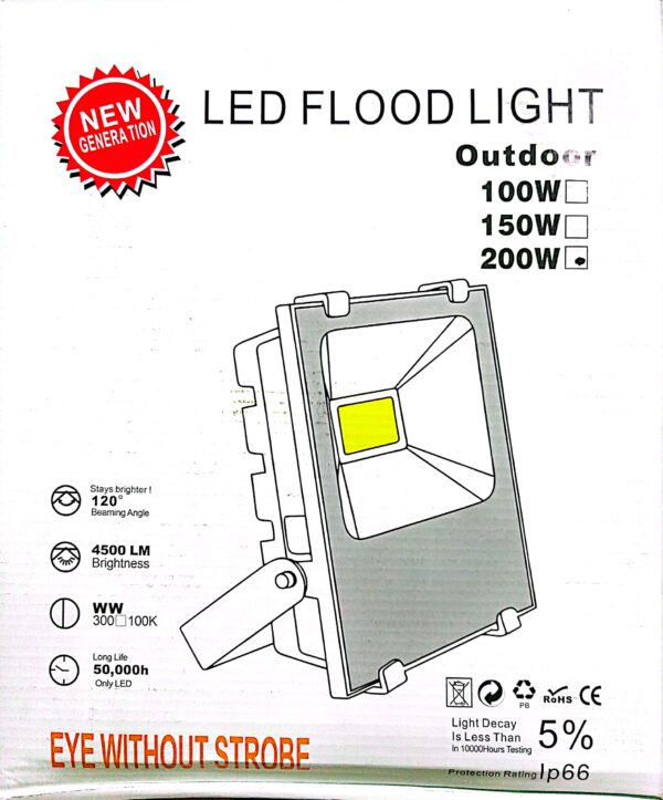 LED FLOOD LIGHT EYE WITHOUT STROBE